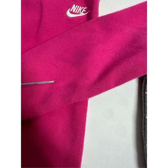 Nike Kids Fleece Sweat Jogging Suit 2 Pcs Pink Size 18 M See Description - Picture 6 of 14